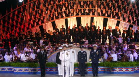 The U.S. Joint Chiefs of Staff participate in the "National Memorial Day Concert," which honors the service and sacrifice of men in women in uniform, their families at home and all those who have given their lives for our country.