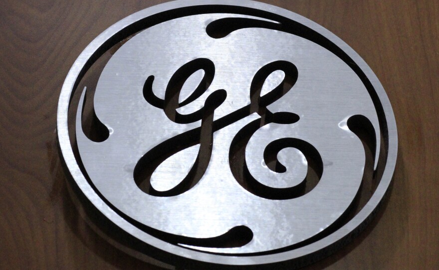 General Electric's corporate logo is the same, but the company says it's getting out of financial services and shouldn't be considered a systemically important financial institution.