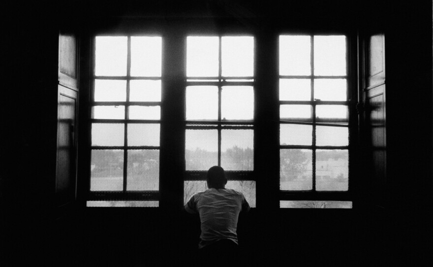 USA. Detroit, Michigan. 1988. A state school for orphans.