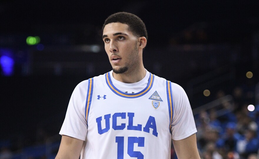 LiAngelo Ball is one of three UCLA basketball players who were detained in Hangzhou, China, reportedly over suspicions of shoplifting.