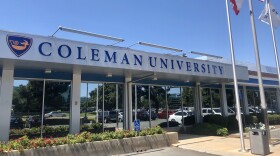 Outside view of Coleman University's campus in San Diego, August 2, 2018.