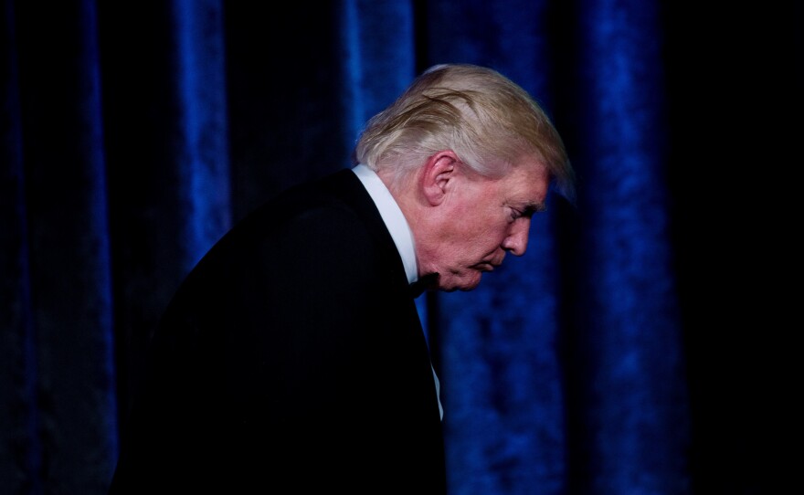 President Trump's lawyers said that a decade's worth of his tax returns show he doesn't owe money to Russian lenders and that he has received no income from Russian sources, with "a few exceptions." Without copies of those returns, these statements cannot be verified.