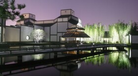 The Suzhou Museum in Jianqsu, China, designed by famed architect I. M. Pei.