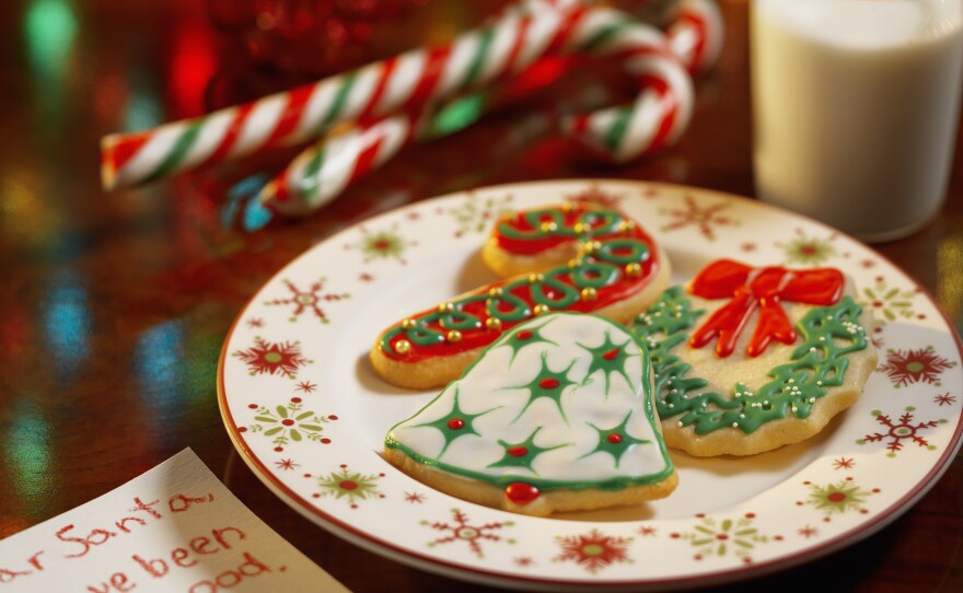 We won't sugarcoat it: The tradition of children leaving out milk and cookies for Santa Claus isn't an easy one to trace.