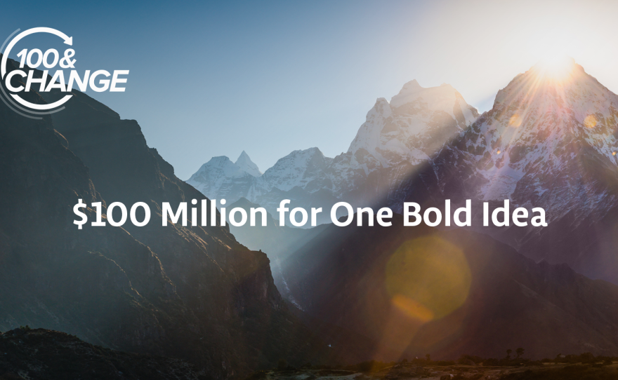 The MacArthur Foundation is soliciting bold ideas to solve one of the world's biggest problems. The winning proposal will receive $100 million.