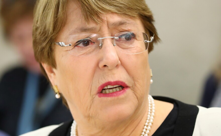 U.N. High Commissioner for Human Rights Michelle Bachelet focuses her March 6 address to the U.N. Human Rights Council on the threats posed by global inequality.