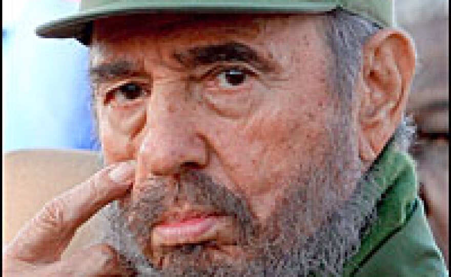 Fidel Castro, pictured here in 2006, has not been seen in public since falling ill. On July 31, 2006, he announced that emergency intestinal surgery was forcing him to set aside in favor of Raul.