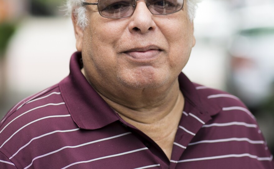 Shafqat Khan was an organizer in the Pakistani immigrant community in New Jersey. He died of COVID on April 14, 2020. "Every day is a milestone for me," says his daughter Sabila Khan.