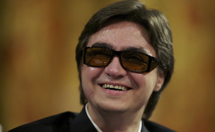 Artistic director of the Bolshoi ballet Sergei Filin attends a 2013 meeting of the Bolshoi Theater in Moscow.