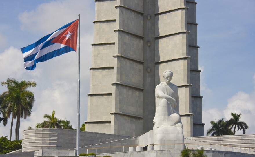 Memorial to poet José Martí in Old Havana