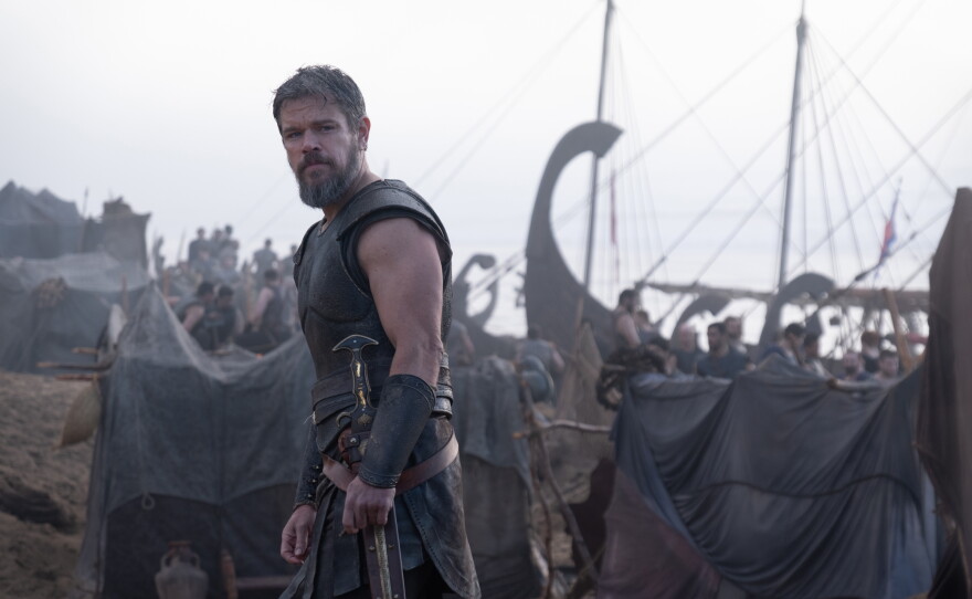 Matt Damon is Odysseus in a new film that was written, produced and directed by Christopher Nolan.