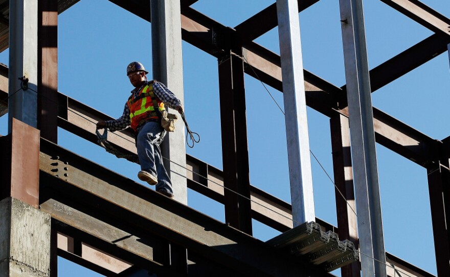 <p>The construction sector added 26,000 jobs in September, reversing a drop a month earlier.</p>