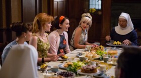 Delia (Kate Lamb), Patsy (Emerald Fennell), Barbara (Charlotte Ritchie), Trixie (Helen George), Sister Julienne (Jenny Agutter).