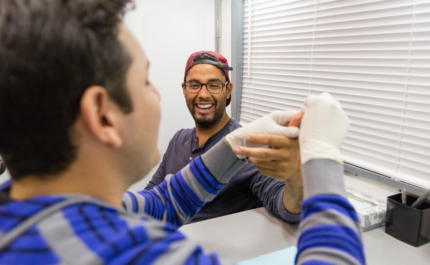 Erik Quezada, 35, says he has heard Truvada is like the birth-control pill for gay people. Quezada, a counselor at a Los Angeles high school, says he's not sure he would sign up for it.