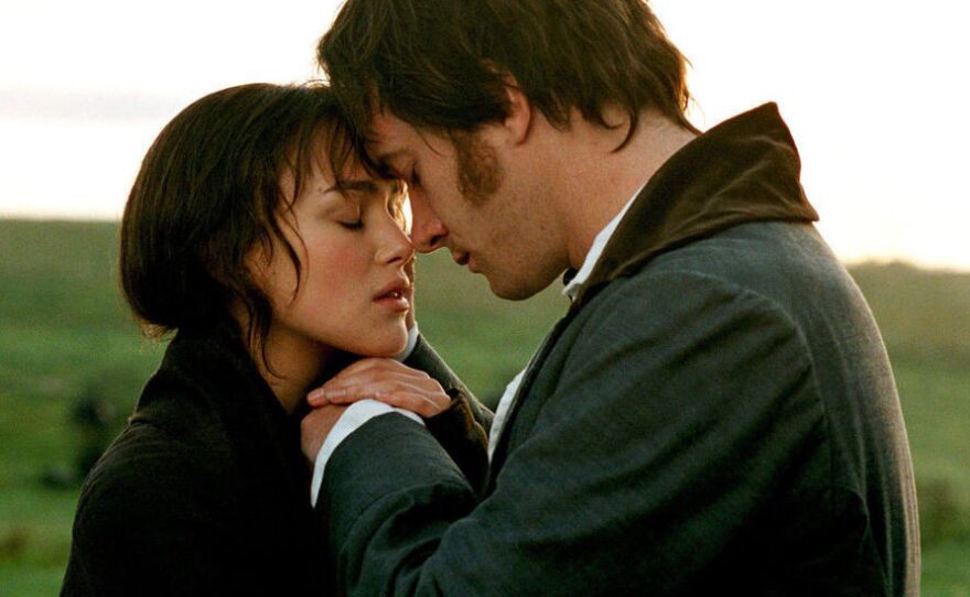 Matthew Macfadyen co-starred with Keira Knightley in the 2005 adaptation, <em>Pride & Prejudice. </em>