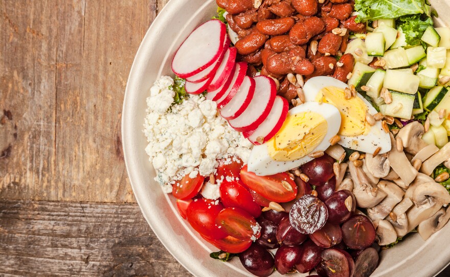 Everytable's California Cobb salad dish