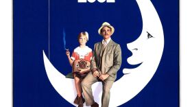 Tatum O'Neal and Ryan O'Neal on the 1973 poster for Paper Moon.