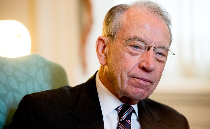Sen. Chuck Grassley, R-Iowa, says nonprofit hospitals could be breaking the law by suing patients and docking their pay.