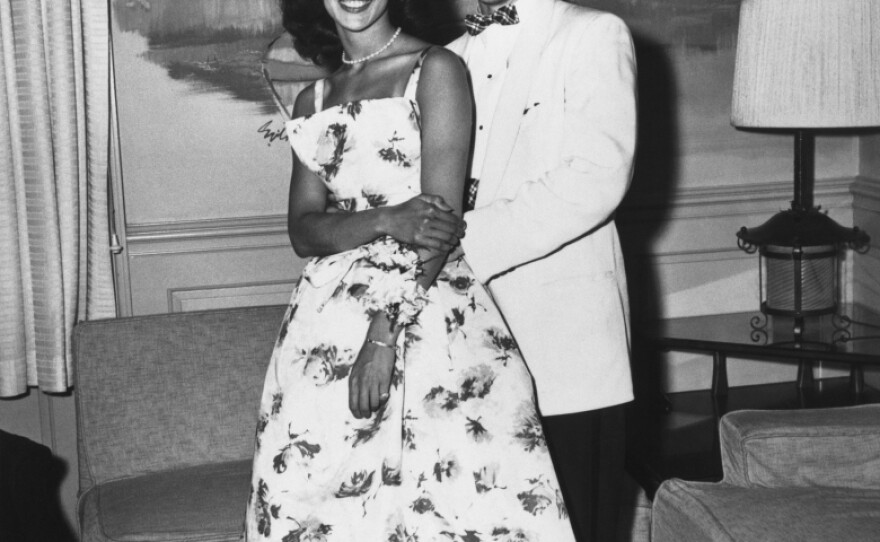 Mary Ellen Mark and Stuart A. Eisenberg, Cheltenham High School senior prom, Wyncote, Pa., 1958