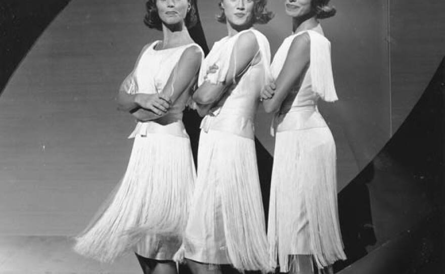 The McGuire Sisters harmonize 1950s favorites such as "Just for Old Time's Sake," "Picnic" and "Something's Gotta Give.”