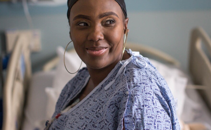 Gray was diagnosed with sickle cell disease as an infant. She was considering a bone marrow transplant when she heard about the CRISPR study and jumped at the chance to volunteer.