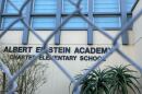The Albert Einstein Academy Charter Elementary School in Golden Hill, San Diego is shown on May 14, 2026.