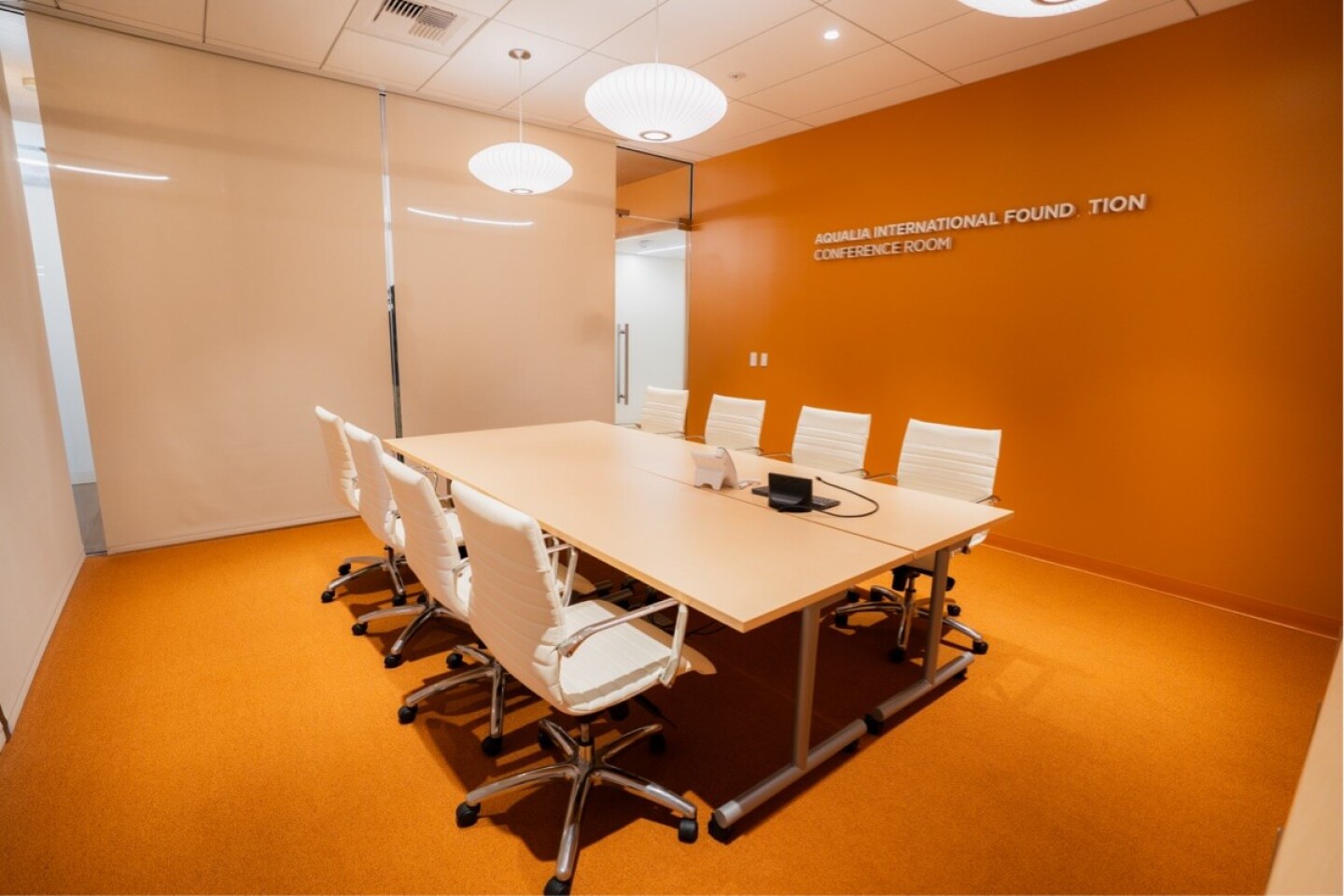 Designed for focus and functionality, our Donor Conference Room is a perfect companion space for any event