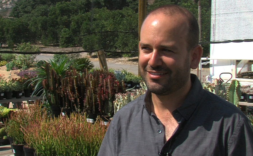 Matt Altman, COO Altman Plants, speaks at Oasis Water Efficient Gardens, Aug. 18 2015.