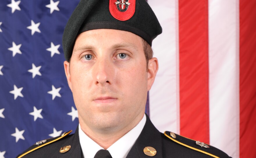 U.S. Army Sgt. 1st Class Michael James Goble, who was killed during combat operations in Kunduz province, Afghanistan, on Sunday.