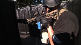 Security training at Paradise Point in San Diego