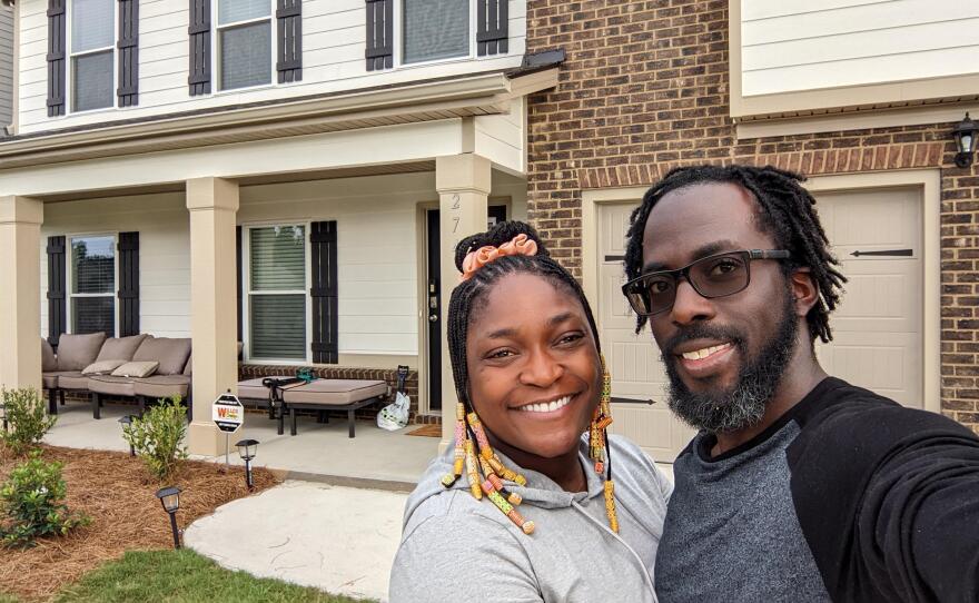 The Lloyds finally found a home they could afford in Walnut Grove, Ga., for $409,000. They moved in two weeks ago.