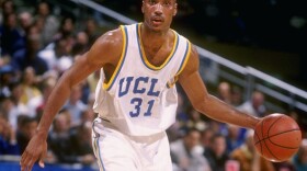 In 1995, Ed O'Bannon was a forward on the UCLA Bruins team that won the NCCA tournament. This year, he's among several former college athletes taking the NCAA to court.