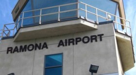 Air traffic control tower.