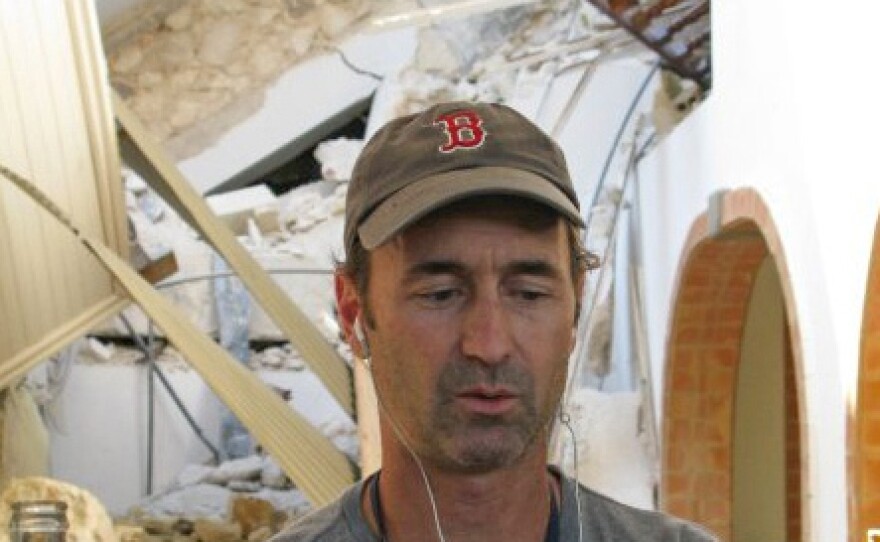 NPR reporter Jason Beaubien files a story from La Villa Creole immediately after the 2010 earthquake.