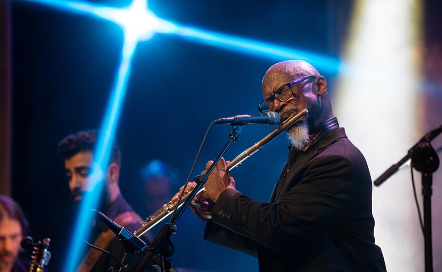 Karl Denson leaves no doubt that a flute can certainly funk in this episode of THE KATE.