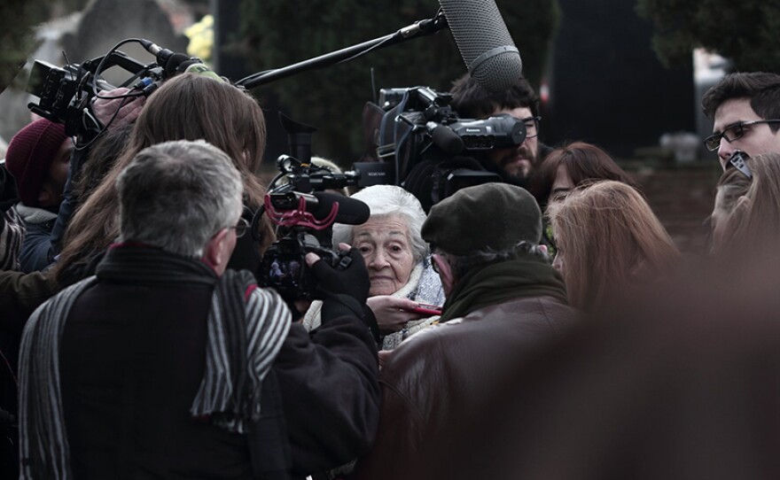 Pictured: Ascensión Mendieta, who searched for the remains of her father. Learn about the epic struggle of victims of Spain's 40-year dictatorship under Francisco Franco as they continue to seek justice four decades into democracy. Filmed over six years, the film follows the survivors organizing the groundbreaking "Argentine Lawsuit" to fight a state-imposed amnesia of crimes against humanity, where the emotional court battle uncovers a country still divided over its fascist history.