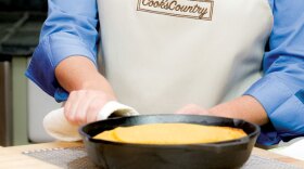 Southern-style skillet cornbread with hearty corn flavor 