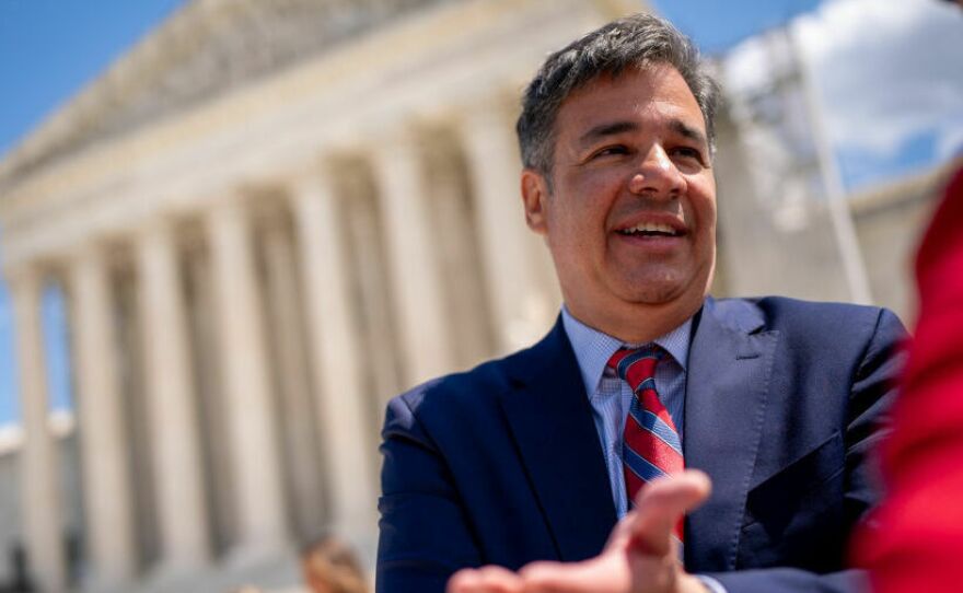 Idaho Attorney General Raul Labrador said he would "hate to think" hospital administrators are publicizing the number of emergency flights out of state "just to make a political statement."
