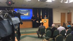 San DIego law enforcement officials report a significant increase in fentanyl-related deaths in San Diego County, Oct. 6, 2017.