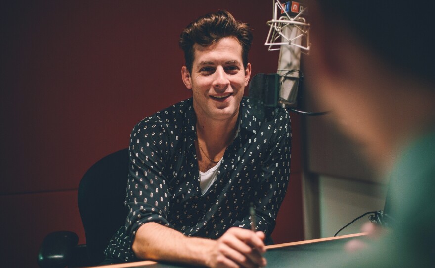 Mark Ronson at NPR's New York office.
