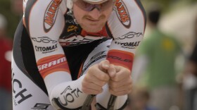Floyd Landis on The California Tour last year. 
