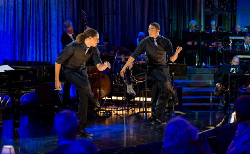 Dynamic tap duo the Manzari Brothers.