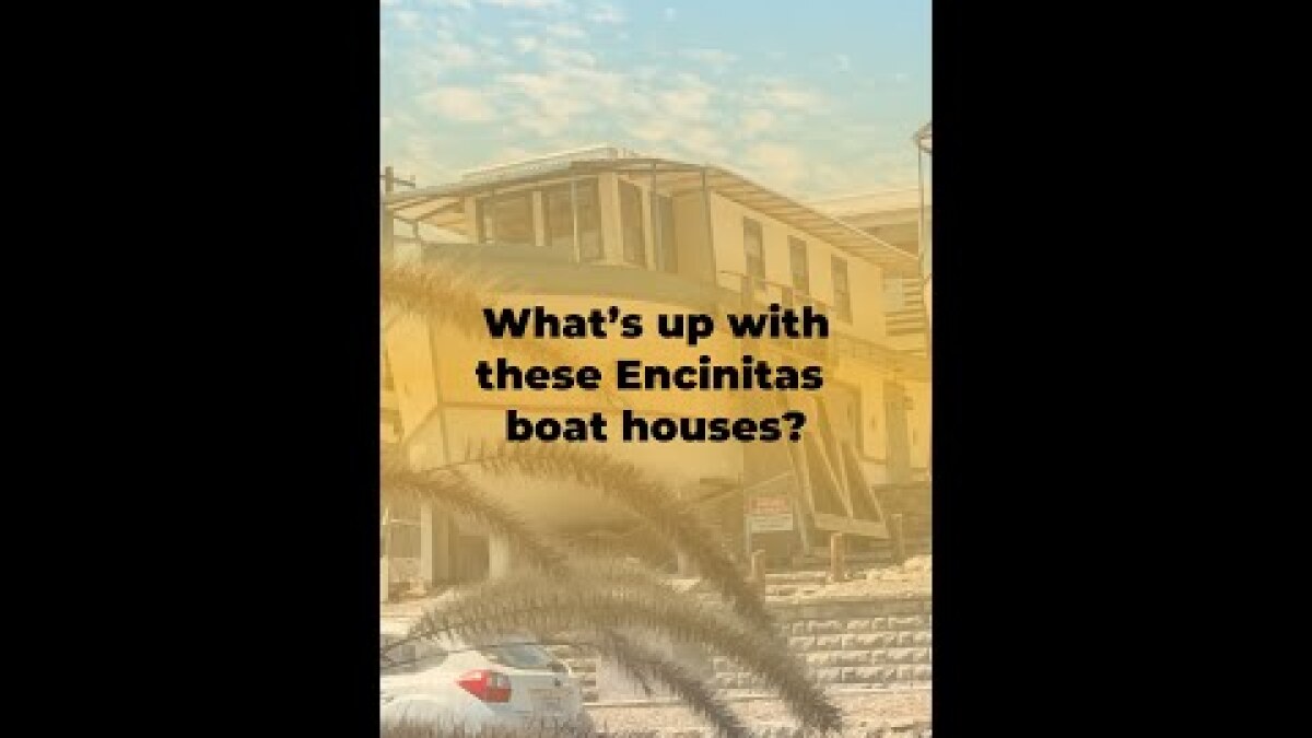 What’s up with these Encinitas boat houses? | KPBS Public Media