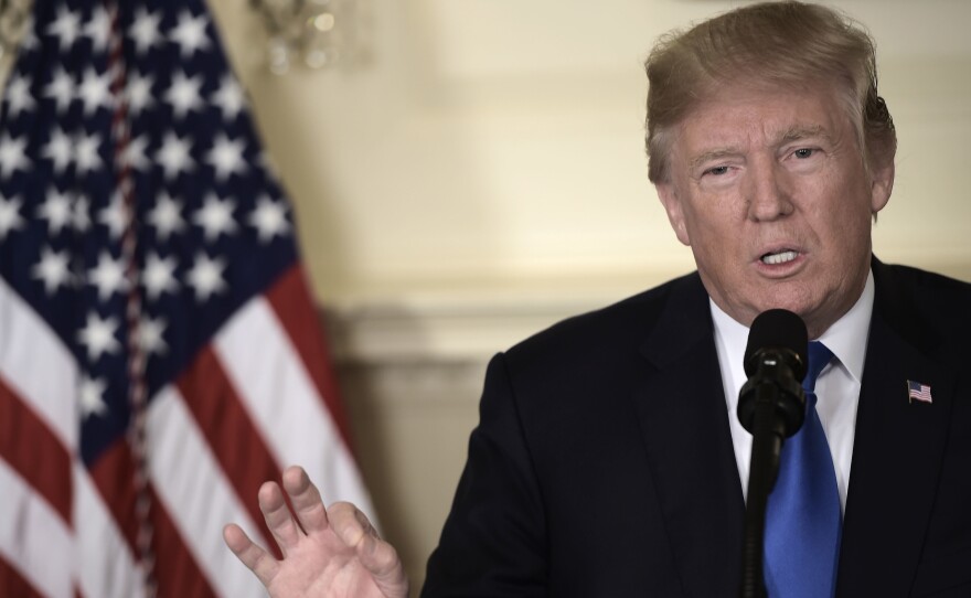 President Trump announced he would not recertify the Iran nuclear deal and warned that the U.S. could withdraw from it "at any time."