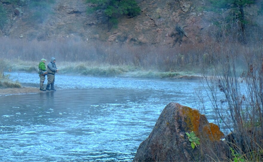 Larry was introduced to Project Healing Waters Fly Fishing after struggling with symptoms of PTSD.