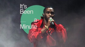 Diddy performs onstage at the 2023 MTV Video Music Awards.