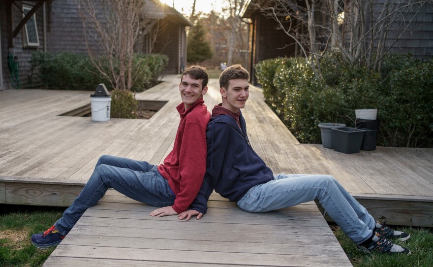 When the boys spent a year in the same school, Sam did fine, but John struggled and had some noisy meltdowns.