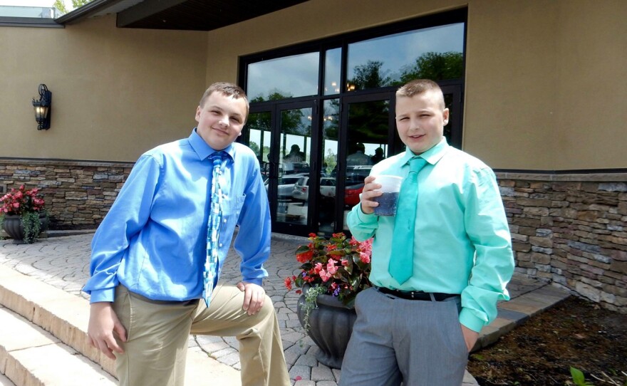 Without CHIP, dental hygienist Marina Natali says she couldn't afford health coverage for her sons, 15-year-old Marcus (left) and 12-year-old Ciro. When Ciro broke his arm ice-skating last year, CHIP covered his medical bills.