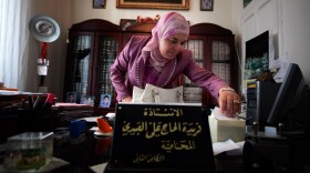 Lawyer Ferida Lebidi heads the commission writing the "rights and liberties" section of Tunisia's new constitution. She belongs to an Islamist party that is considered moderate, though she advocates capital punishment for adultery.