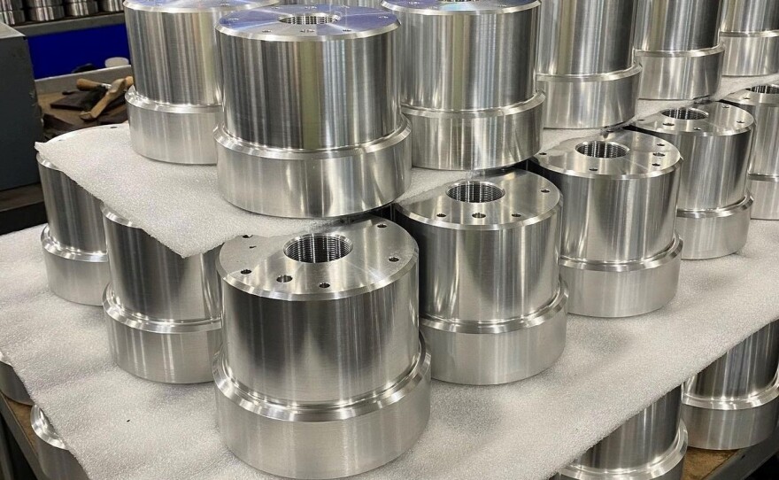 Timing belt pulleys produced by Wolter's HM Manufacturing are used by a wide variety of industries. However, she's having difficulties getting the parts she needs to produce her own goods.